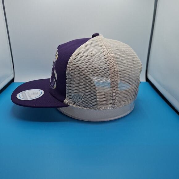 LSU Tigers Dad Hat Cap Strap Back Mesh Soft Flexible Bill Womens Purple - Picture 3 of 7